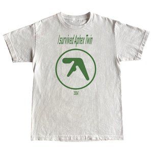 "I survived aphex twin 2004" shirt